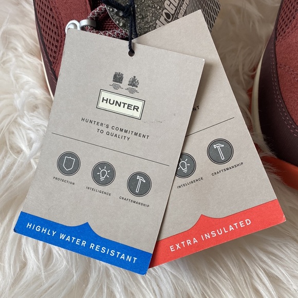 OFFER 🎁 Hunter Explorer Mid Lace Boot Women’s 7 - Picture 7 of 13